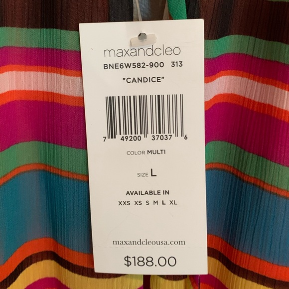 MaxandCleo “Candice” Multo Colored Maxi Dress - Picture 5 of 5